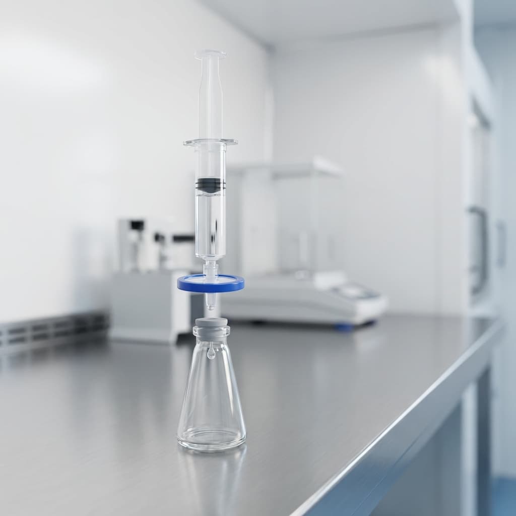 Sterile Filtration with 0.22μm Syringe Filters